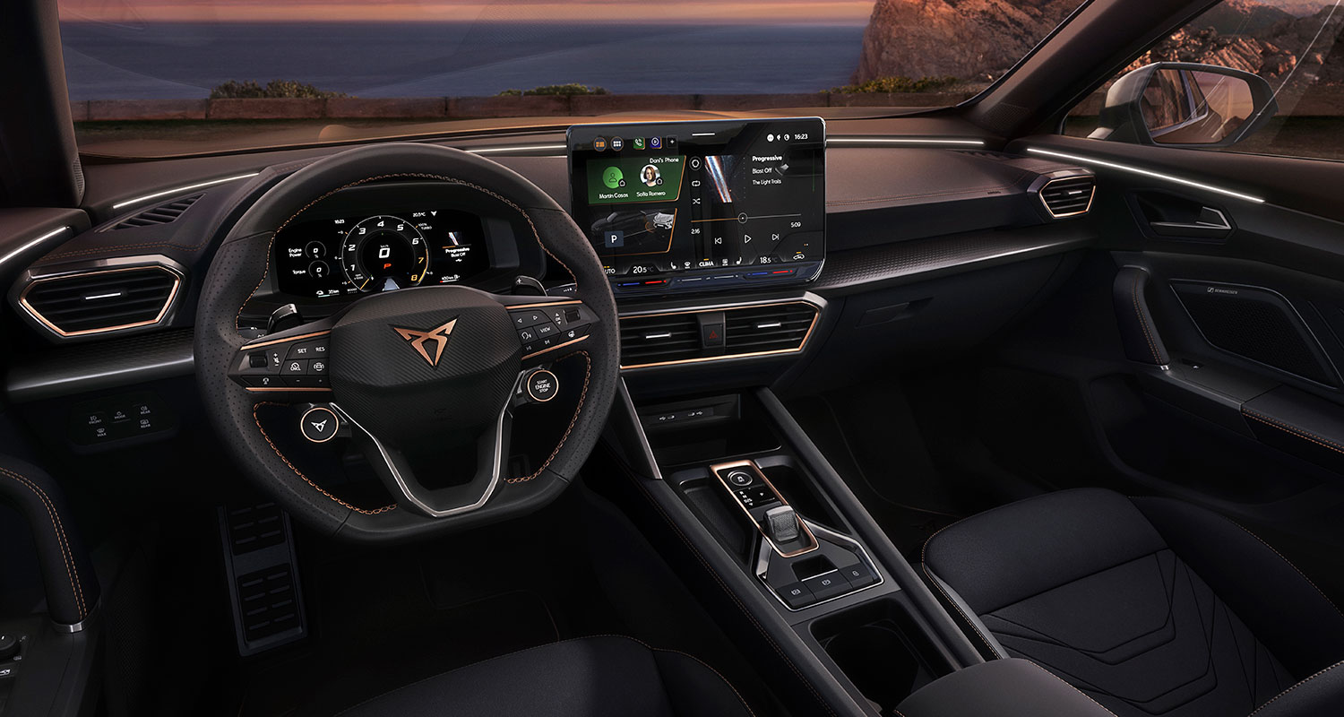 Facelift interior cupra